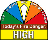 fire danger high