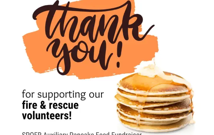 Thank you for supporting our Pancake Feed Fundraiser!