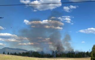 Spring Valley Rd fire July 27, 2023