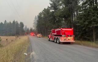 Oregon Road Fire