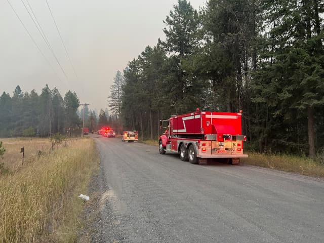 Oregon Road Fire