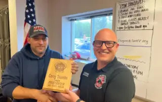 Corey Toombs, 2023 Volunteer of the Year