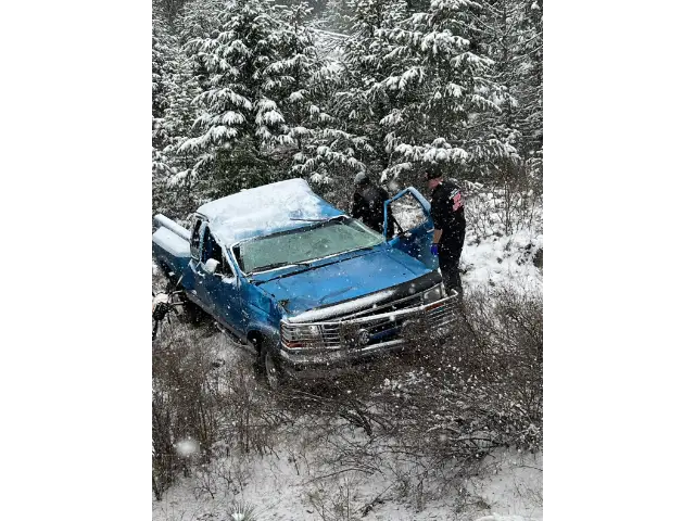 Injury accident on December 1 at MP 327 Rt 2