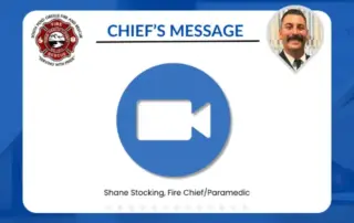 Chief's Message graphic