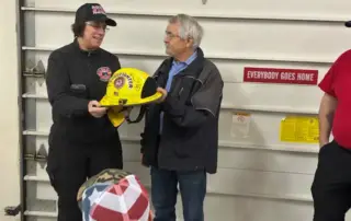 Operations Chief Jennifer Krusing & Deane Neusbaum