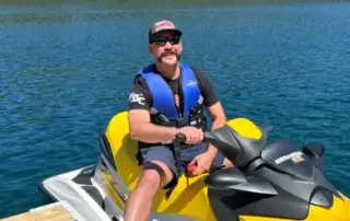 SPOFR Chief Stocking on jetski