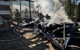 Structure fire Deer Valley and Gray Road