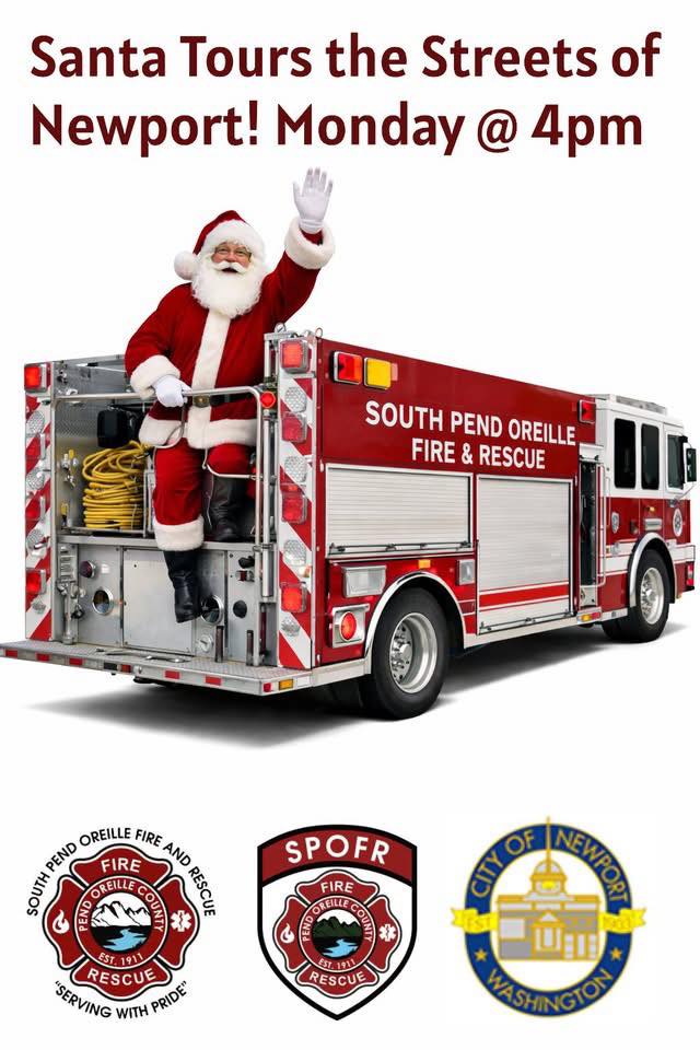 Fire Rescue Santa The City of Newport and SPOFR are excited to welcome Santa to Newport ...
