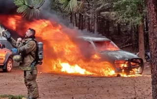 Truck Fire December 2025