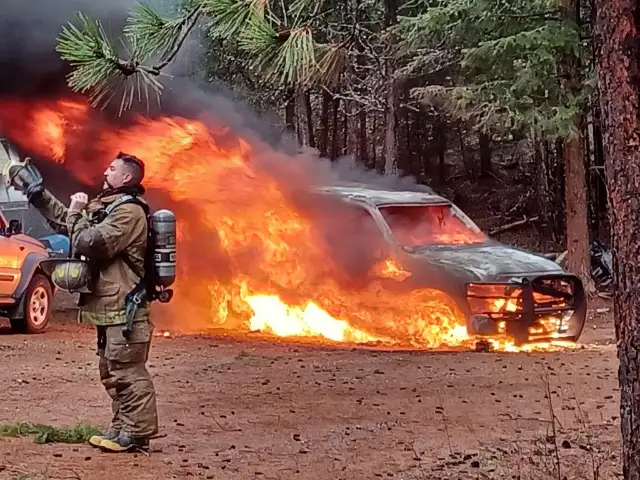 Truck Fire December 2025