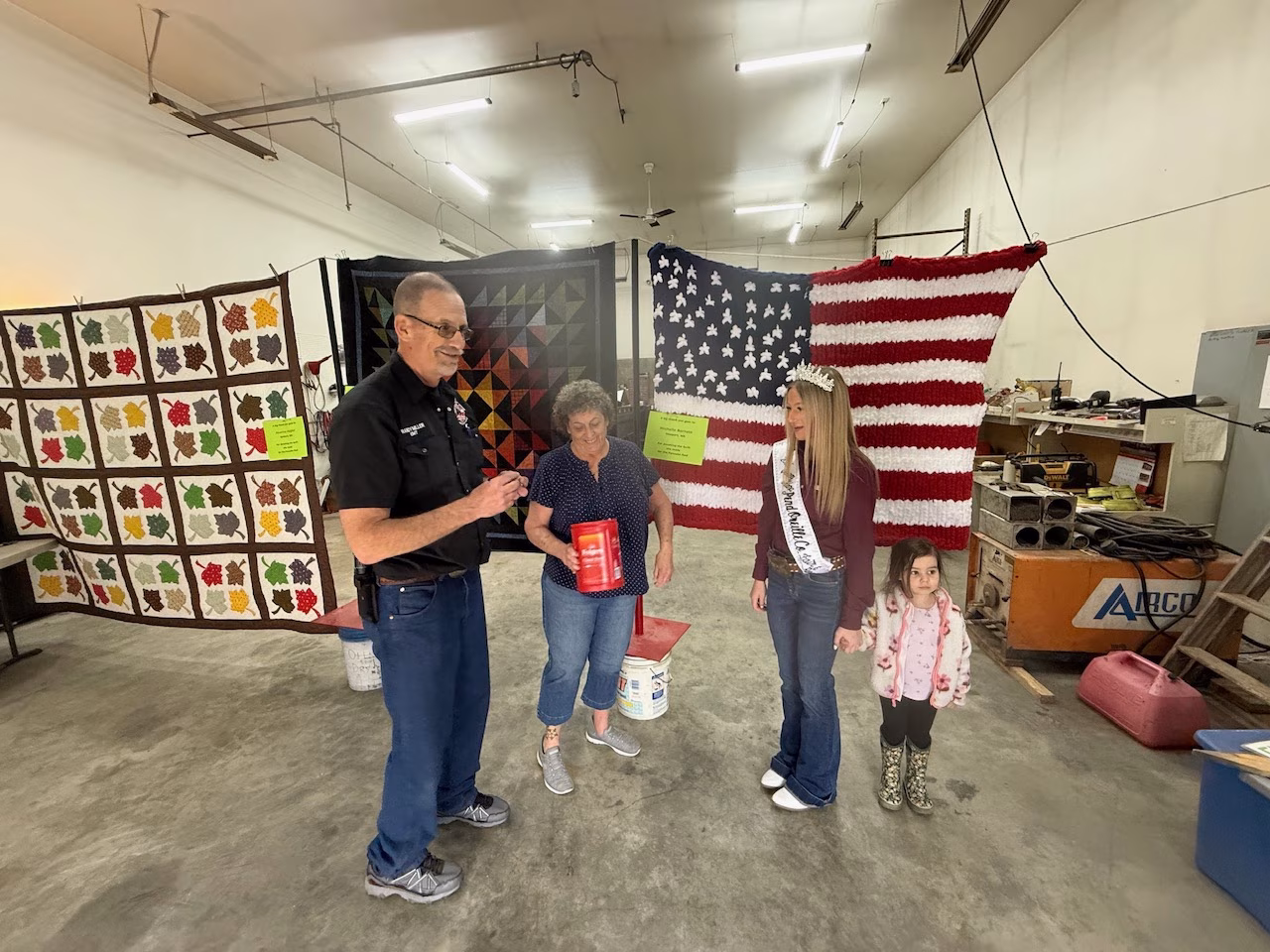 Pancake Feed 2026 Raffling Quilts