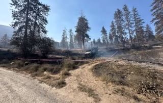 B36 Chelan Hills Fire Aftermath